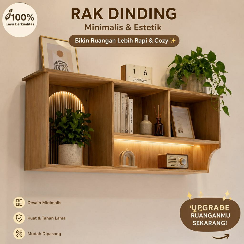 Kitchen Set Jati Belanda Rustic Aesthetic Minimalis