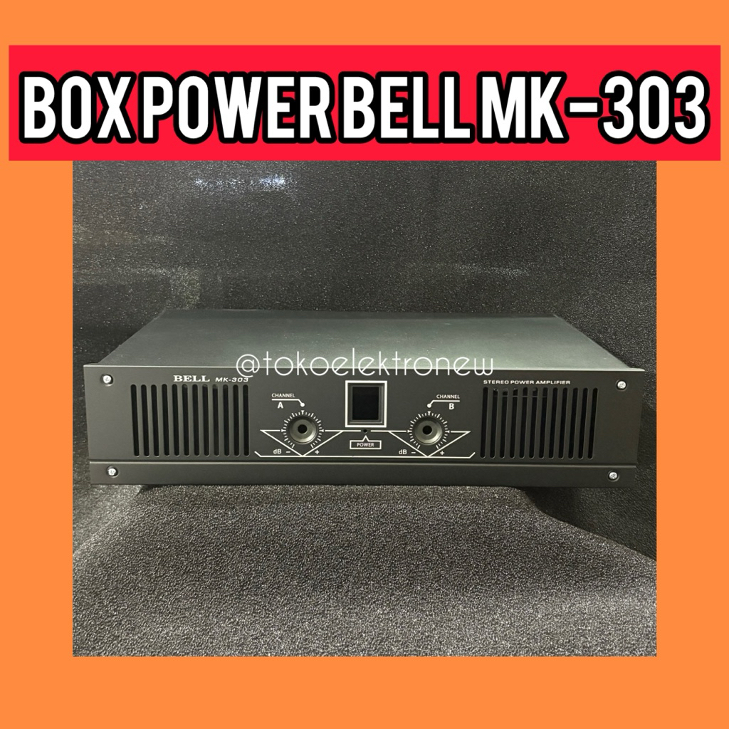 BOX POWER AMPLIFIER BELL MK-303