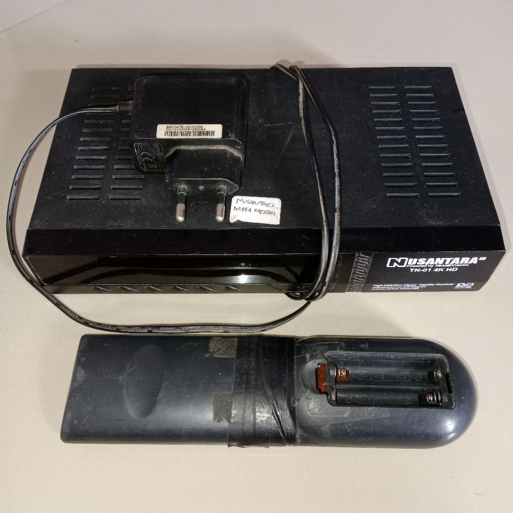 (Wajib baca deskripsi) Receiver mati mata merah RX Tanaka Nusantara Transvision TN 01 4K HD support 