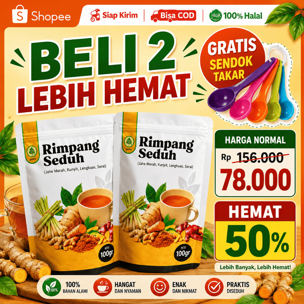 Paket Bubuk Rimpang JSR - Bubuk Rimpang Instan Rempah Alami Jahe Merah Kunyit Lengkuas Sereh