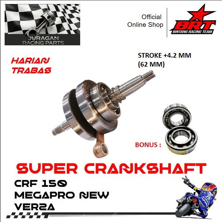 BRT Super Kruk As Stroke up CRF 150 New Megapro Verza