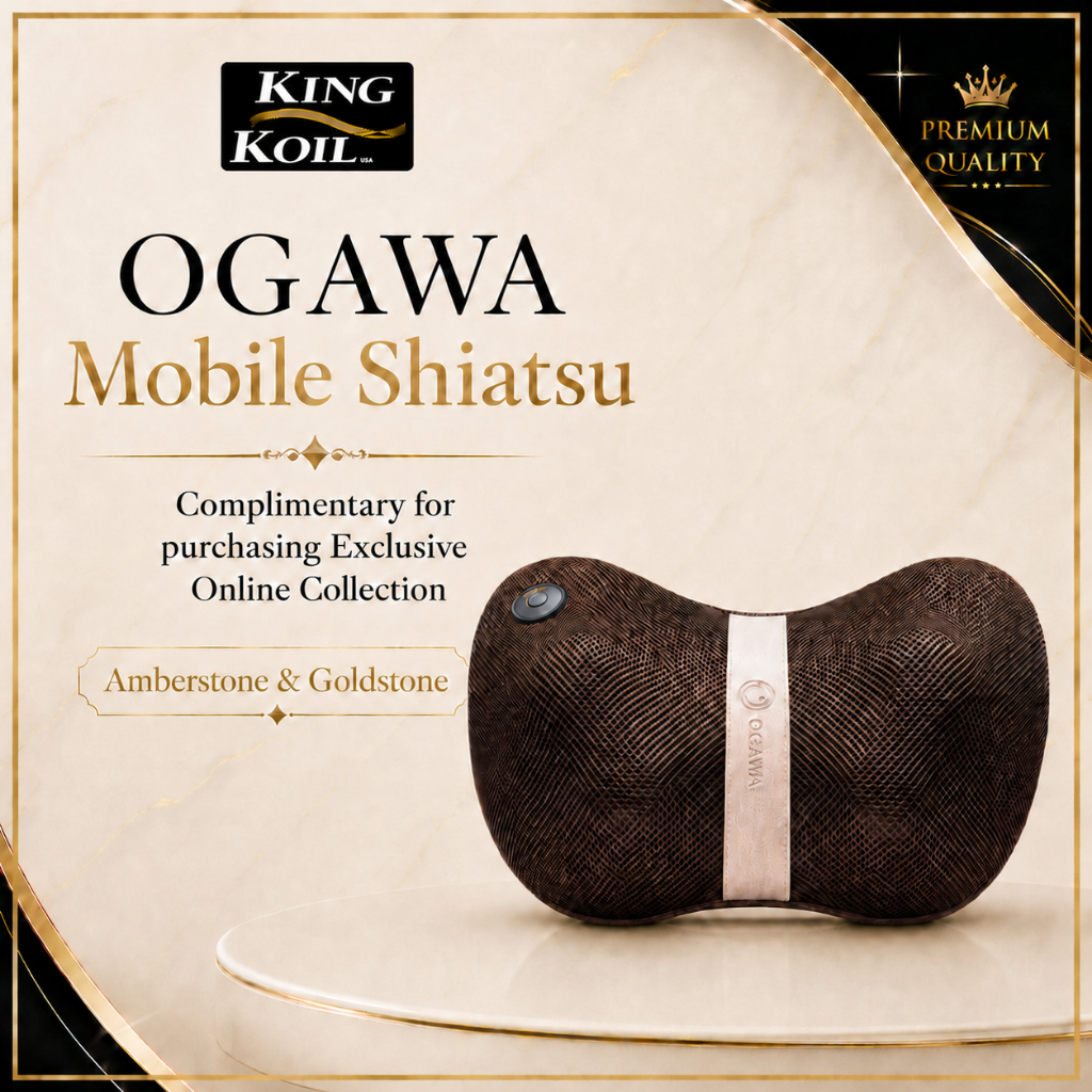 [FREE] OGAWA Mobile Shiatsu Lite Multipurpose Portable Massager / Bantal Pijat