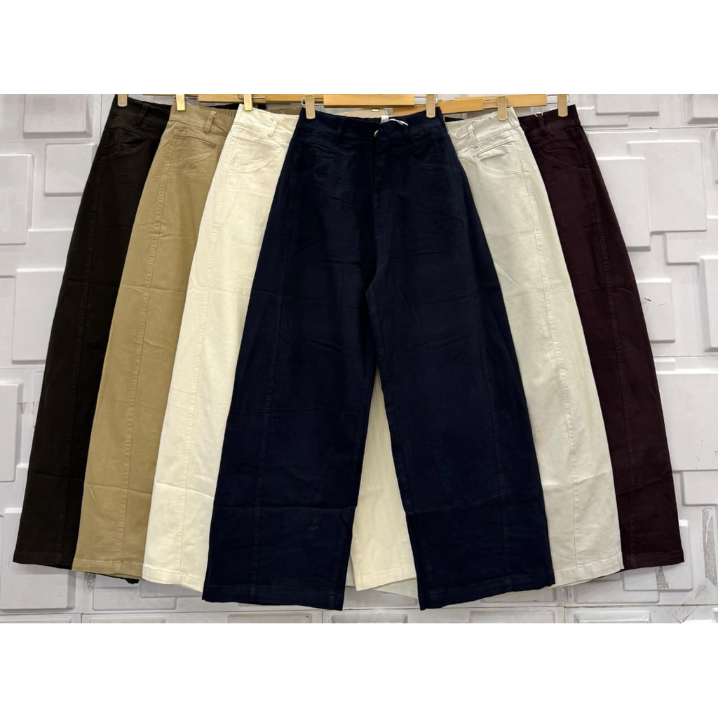 Celana barel soft jeans JinLing G986