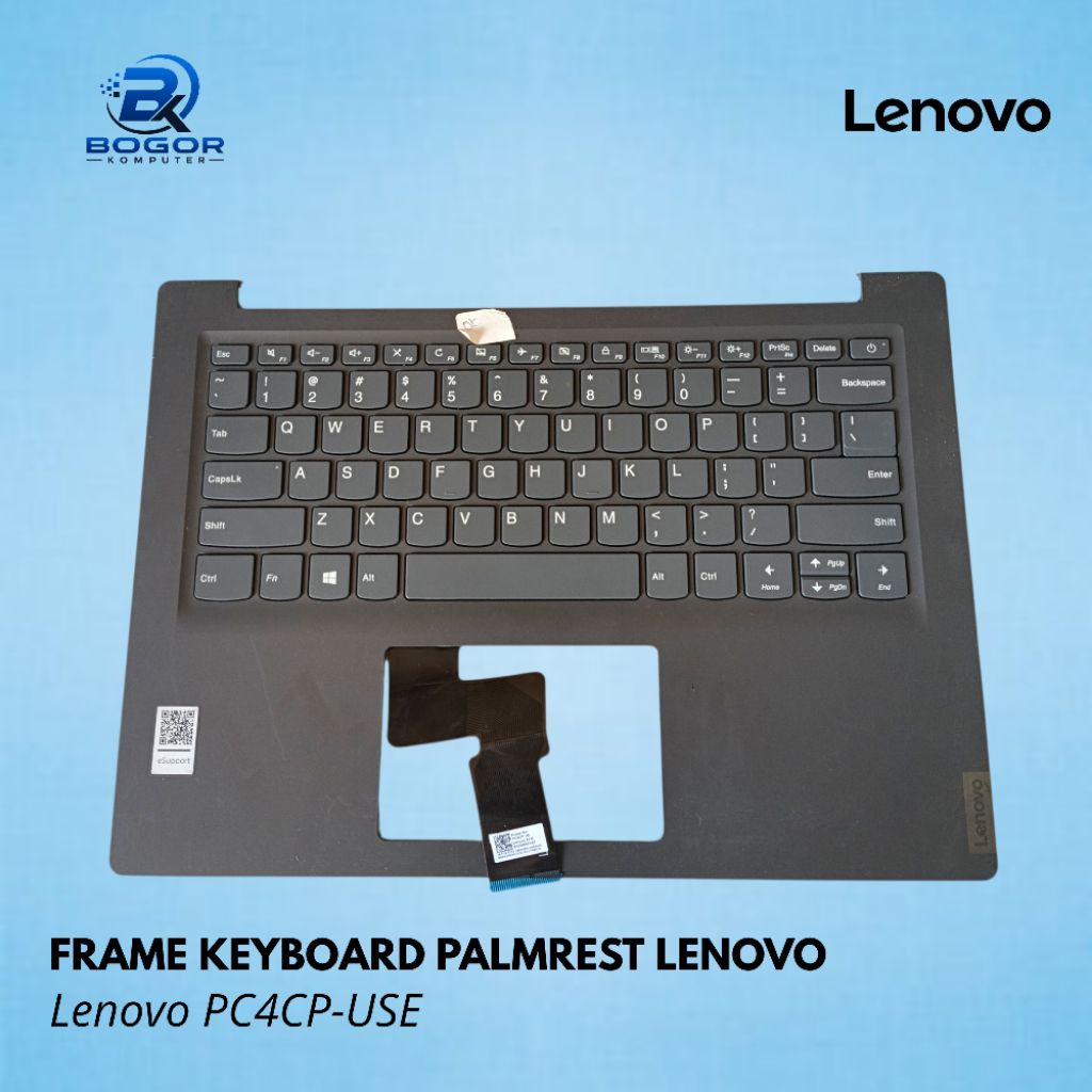 Frame Keyboard Palmrest Lenovo PC4CP-USE Original Laptop Lenovo dengan Keyboard US Layout