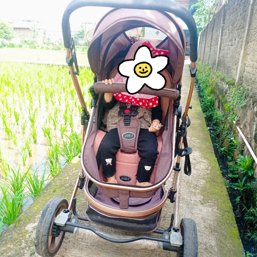 Stroller Pliko Arizona 3 posisi preloved