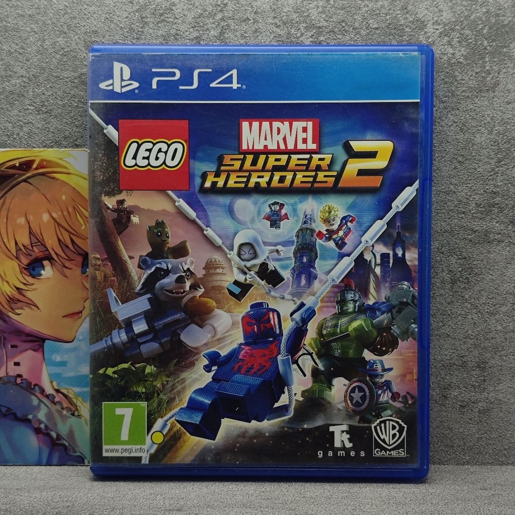Lego Marvel Super Heroes 2 dan Minecraft BD Kaset PS4