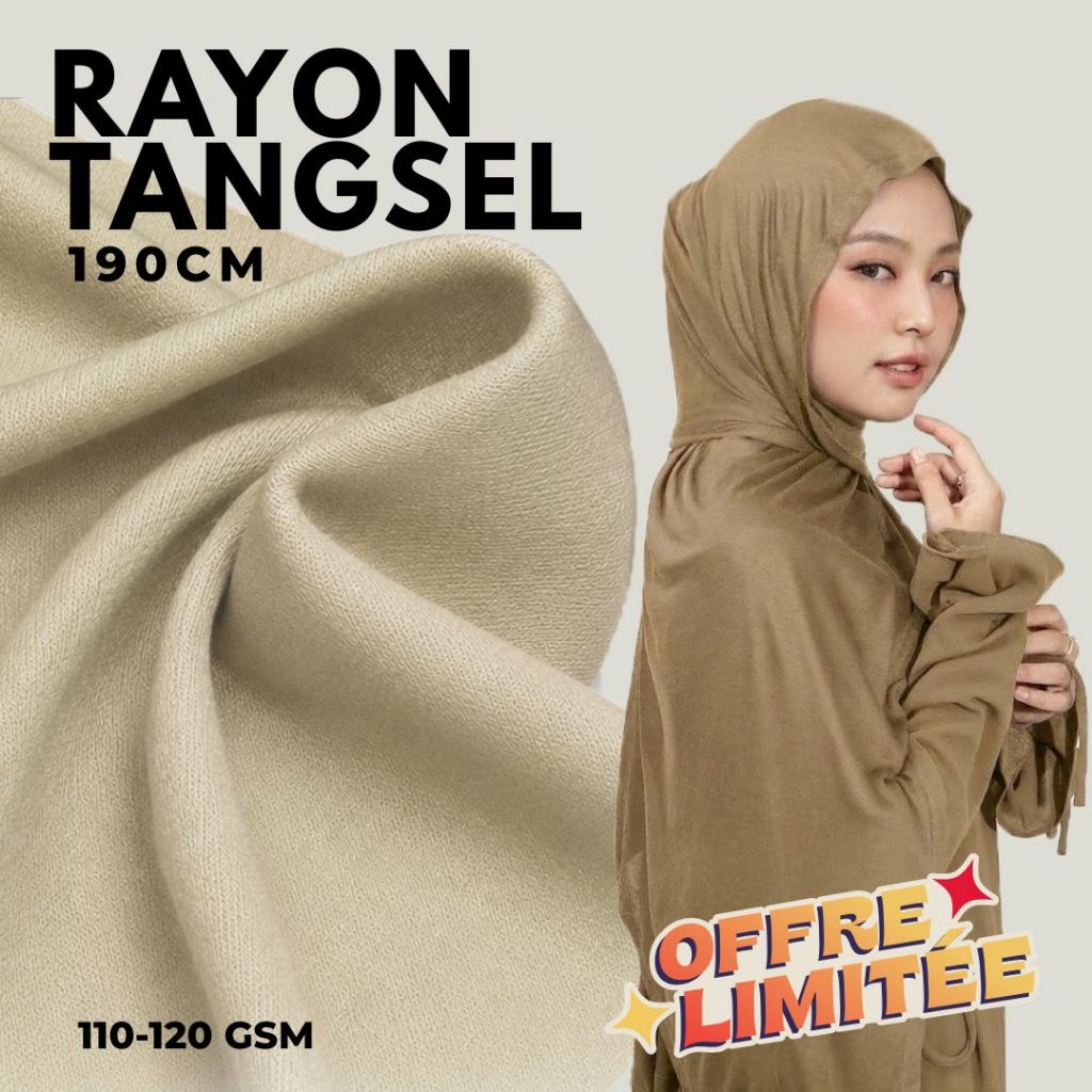 [PROMO] Kain Rayon Non Spandex Tangsel Kain Tencel Ringan Lembut Rayon Premium 1 ROLL Perdana Textil