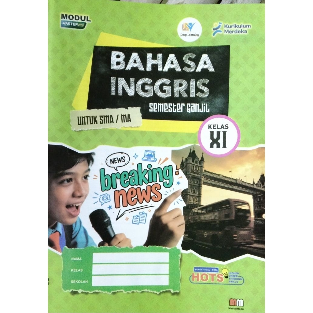 LKS SMP MTS BAHASA INGGRIS KELAS 10 11  SEMESTER 1 KURIKULUM MERDEKA