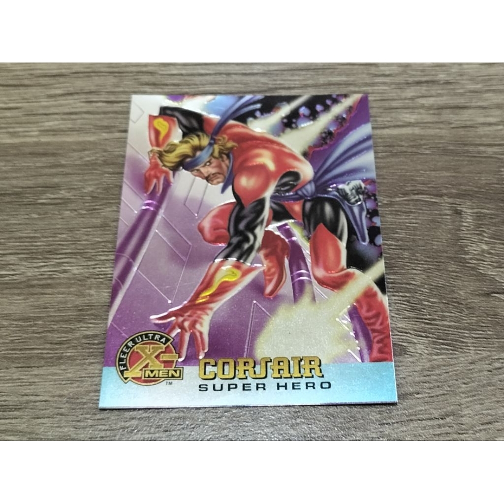 KARTU MARVEL FLEER ULTRA X-MEN 1995 ALL CHROMIUM SET 2 ORIGINAL ASLI