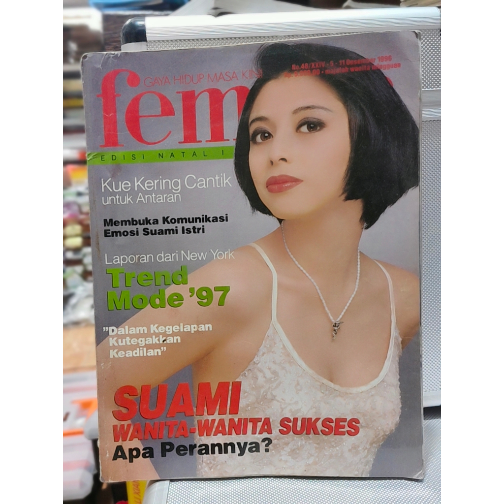 MAJALAH FEMINA TAHUN 1990 AN WANITA SUKSES EDISI LEBARAN LONDON 1998 MAU JADI TKW RAMPING PERUT 25
