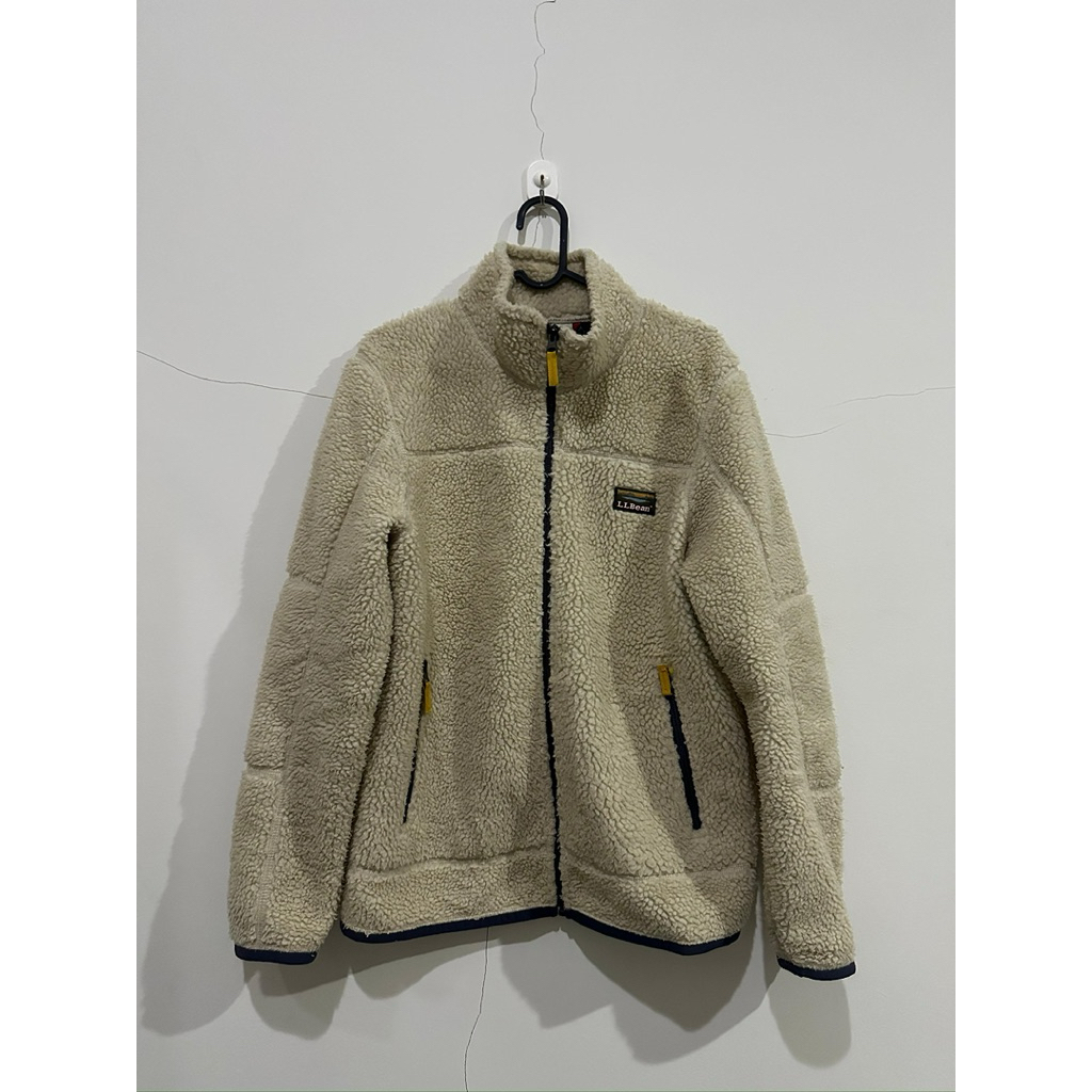 jacket sherpa fleece LL bean