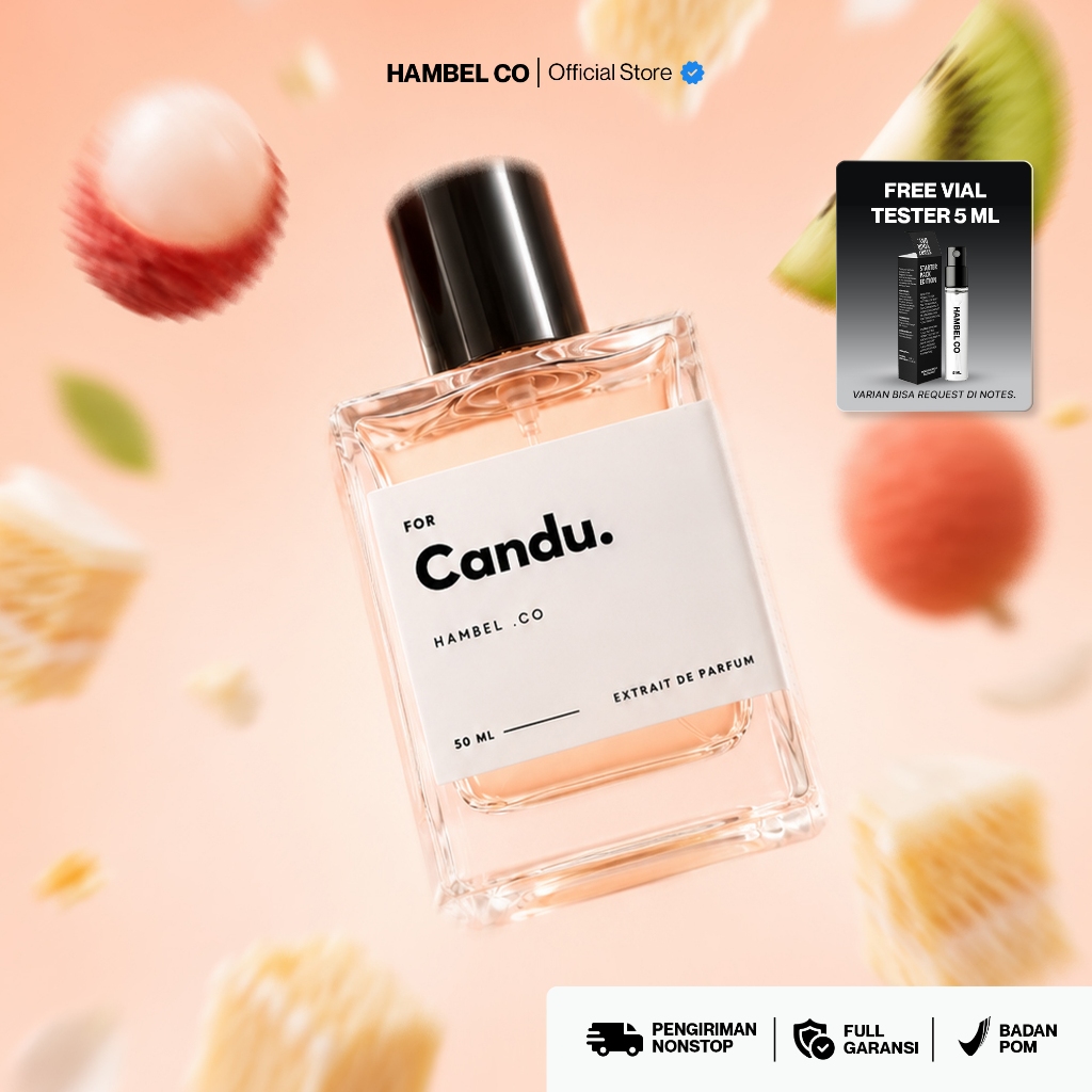 HAMBEL.CO - For Candu (Cantik dan lugu) | Fruity & sweet | Parfum Wanita