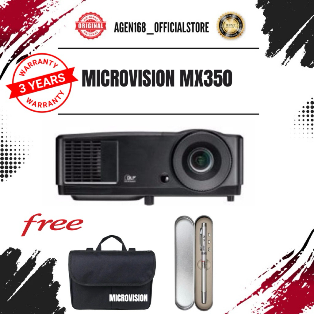 PROYECTOR MICROVISION HDMI MX350 ORIGINAL PRODUCT