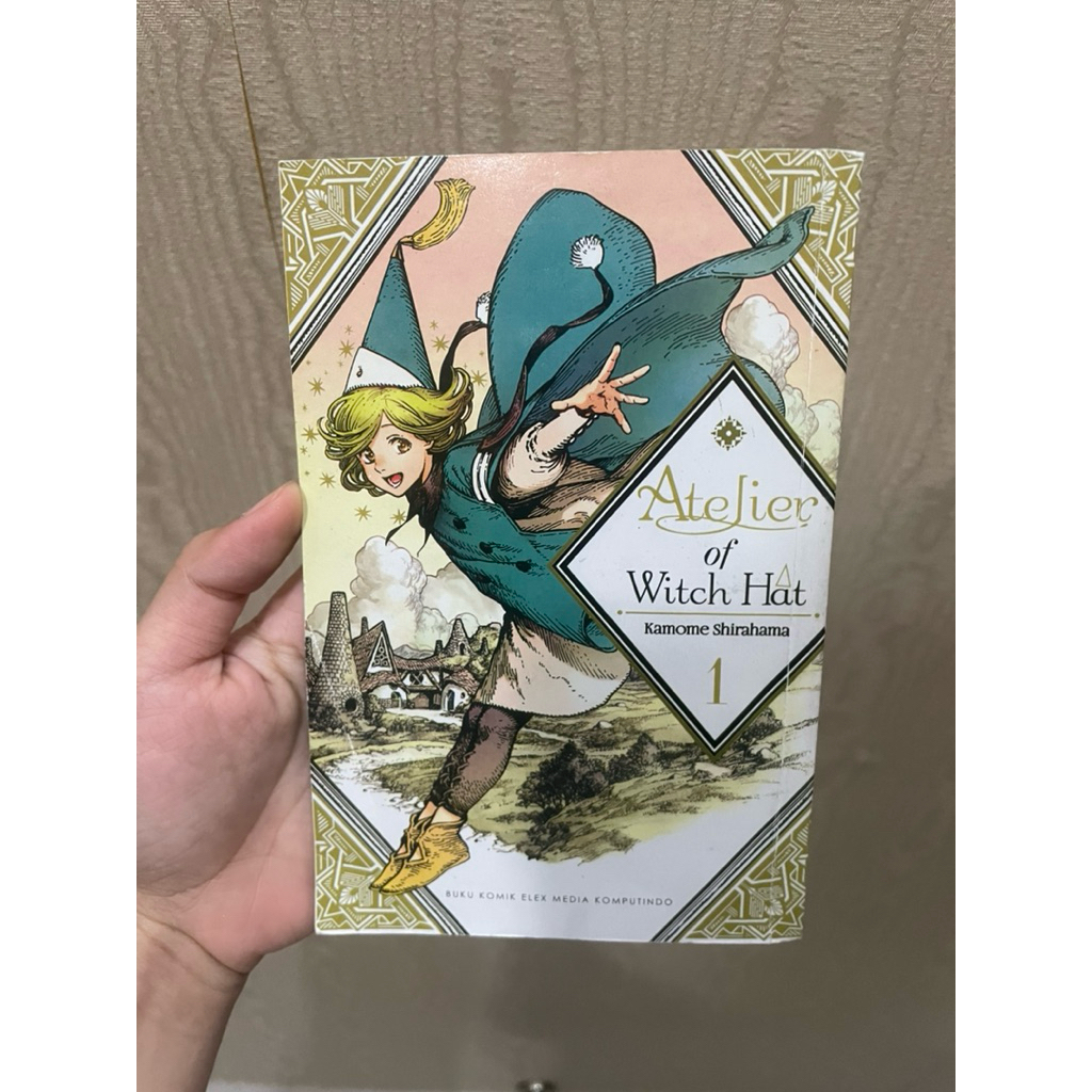 Komik atelier of witch hat 1 preloved