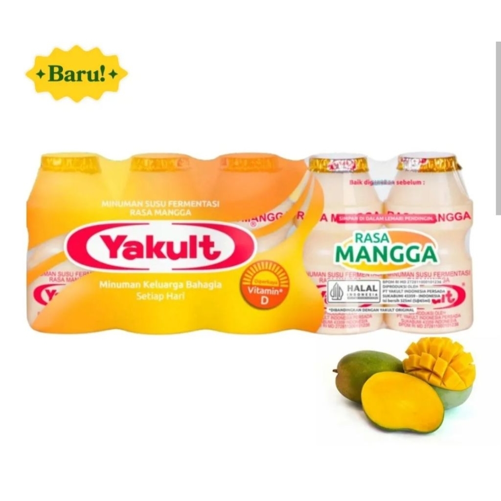 YAKULT RASA MANGGA EXP BARU