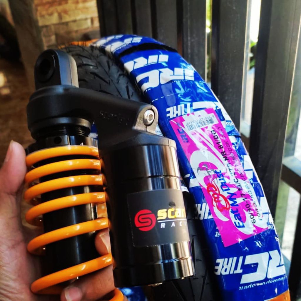 Shock GTX Grasstrack Tabung Non Click  Panjang Custom Upgrade Rebound 400mm, 420mm, 430mm, 380mm, 36