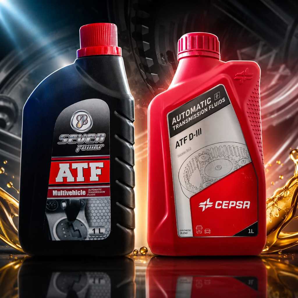 Oli Transmisi Matic Non CVT CEPSA ATF D-III DEXRON-III - Seven Power ATF MV (Multi-Vehicle) (1L)