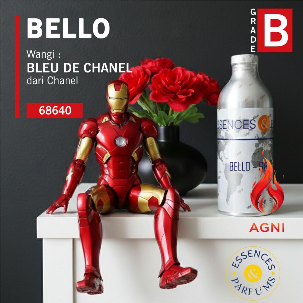 BELLO [Grade B] Essences & Parfums - 500gr Segel [Bleu de chanel]