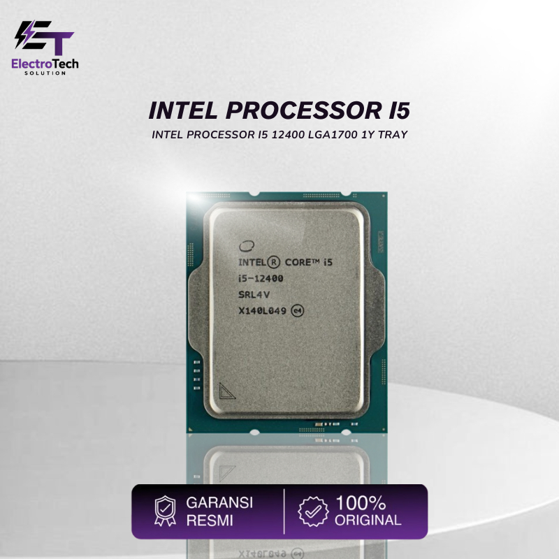INTEL PROCESSOR I5 12400 LGA1700 TRAY