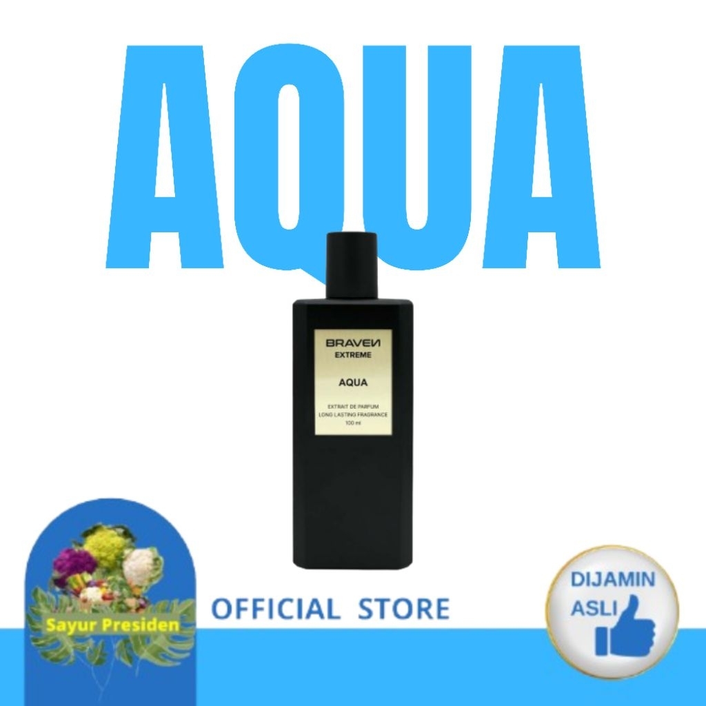 Braven Extreme Extrait De Parfum Pria Aqua 100 ml