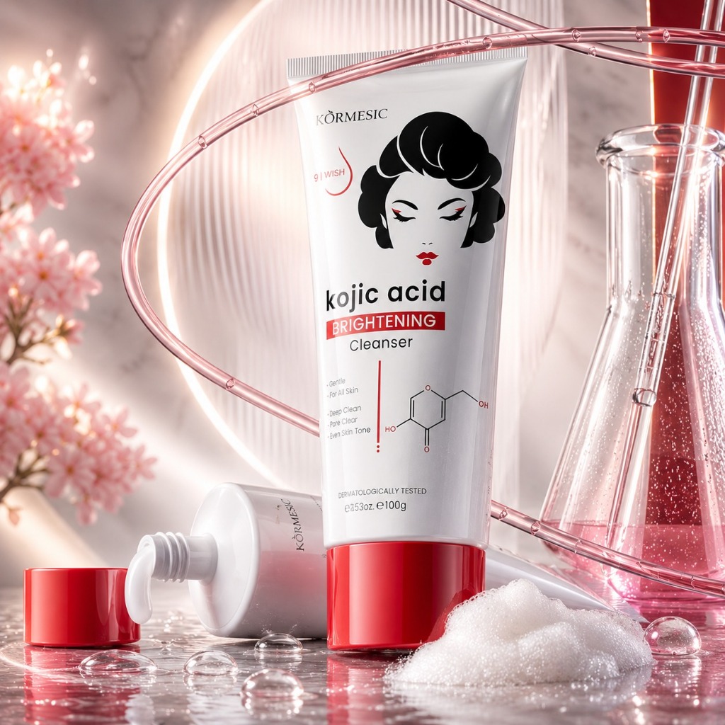 Kormesic Kojic Acid Brightening Cleanser 100g/Pembersih Wajah