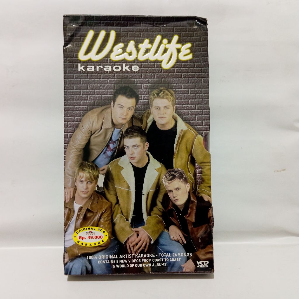 VCD Westlife Karaoke 2 Disc