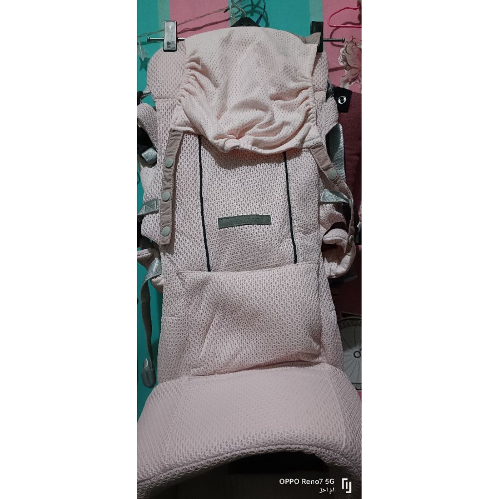 Clarmiel one touch magnet mesh pink