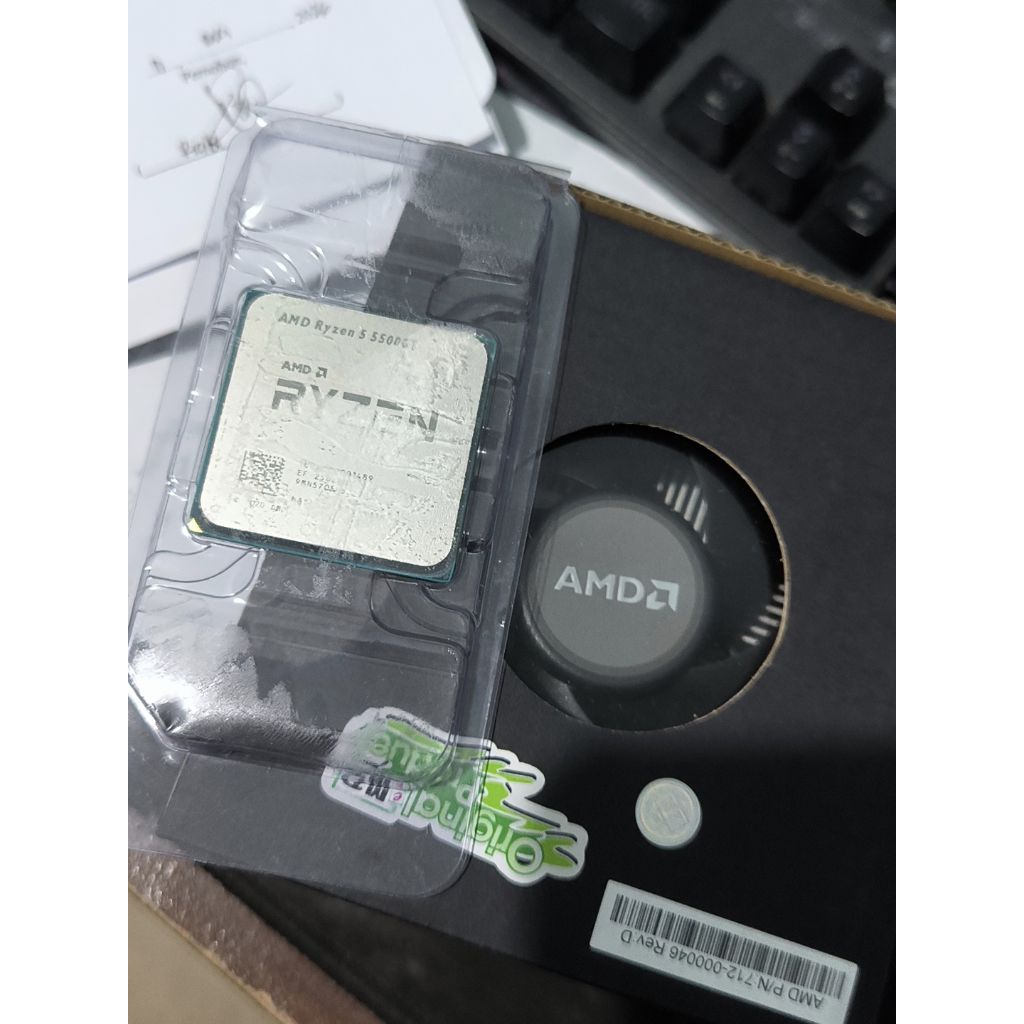 AMD RYZEN 5500GT + FAN