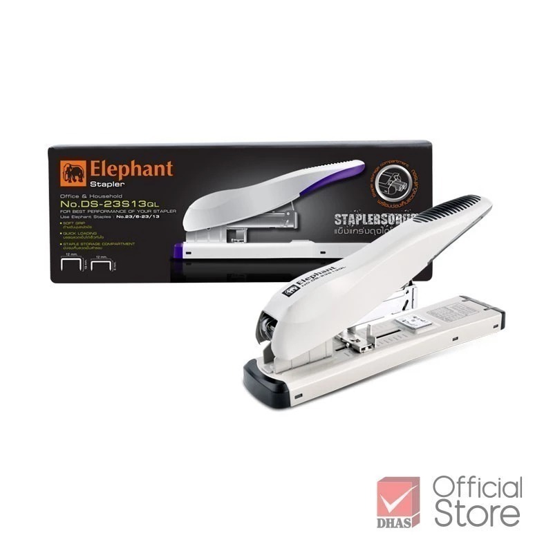 Elephant Stapler Jilid Tebal (Heavy Duty Stapler) DS23S13 QL
