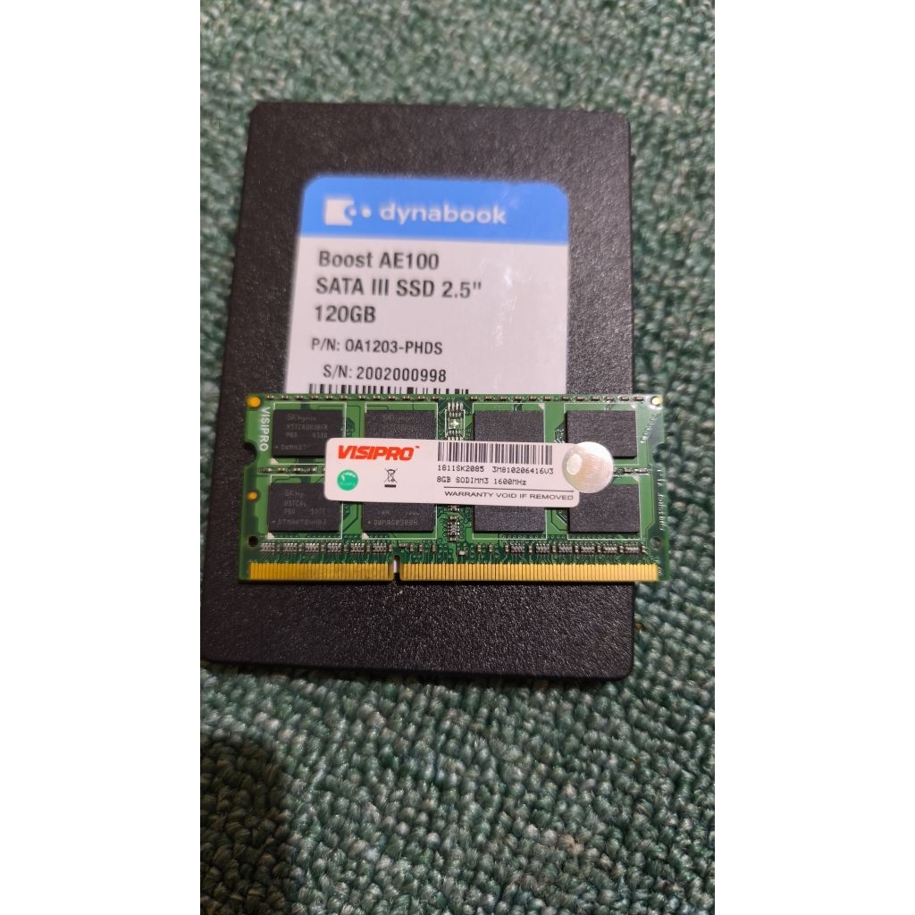 SSD DYNABOOK 120GB 100/72%