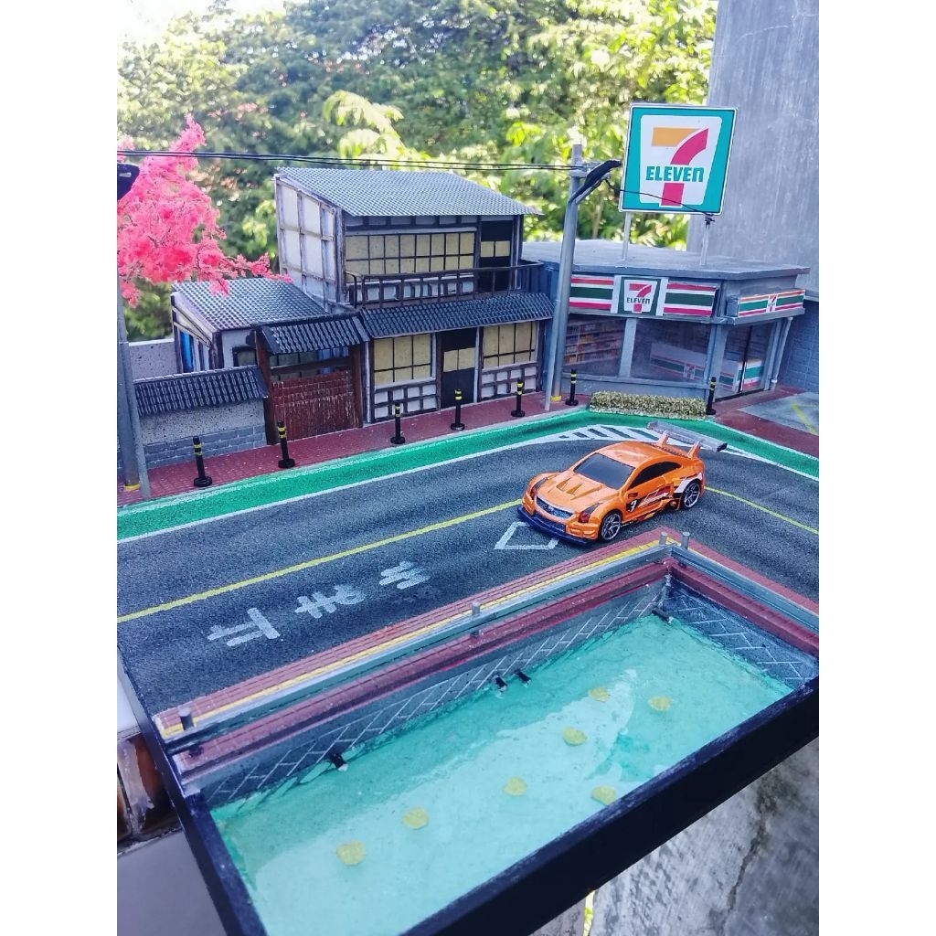diorama tema jepang