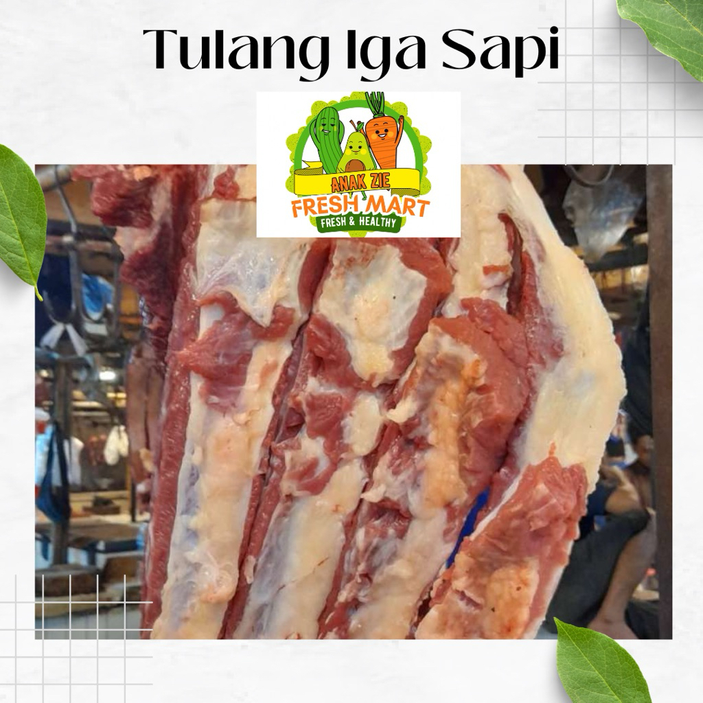 Daging Tulang Iga Sapi / Daging Iga Sapi Fresh Bandung 1.000 gram