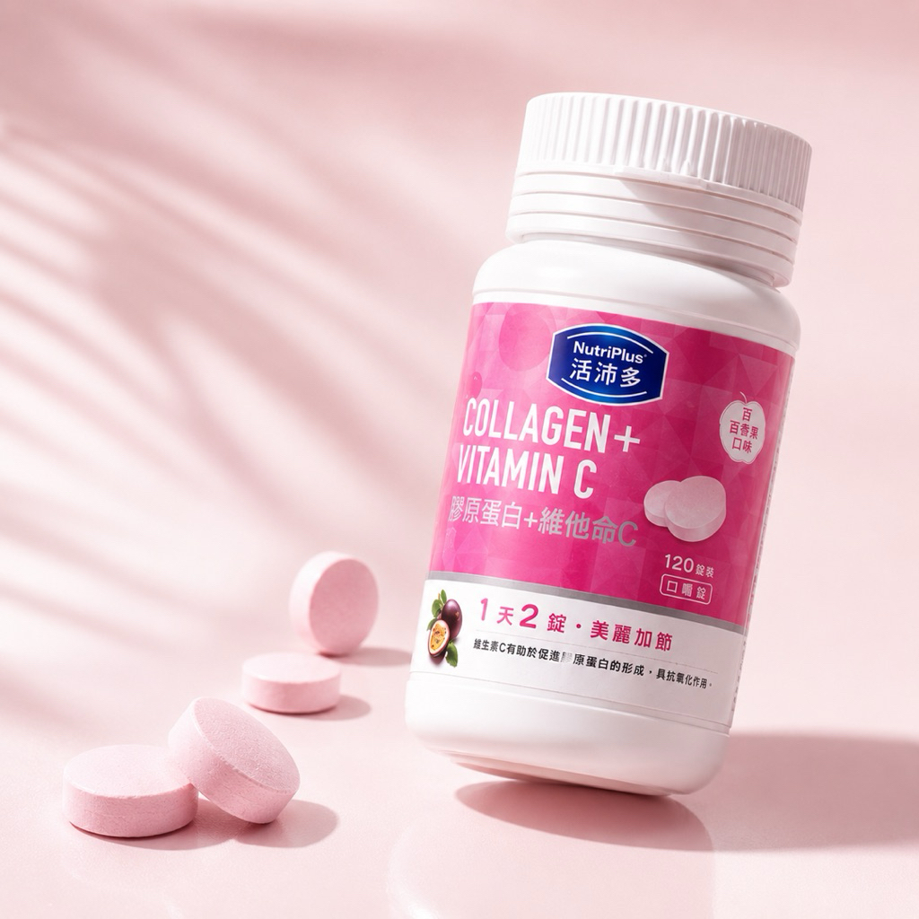 NUTRIPLUS Vitamin C + Collagen Tablet 120 Tablet