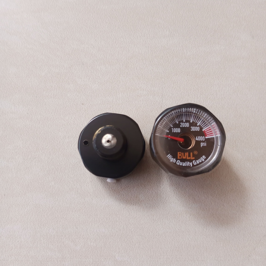 Manometer PCP Bull 4000 Psi OD 22, Desain Kompak dan Tahan Lama