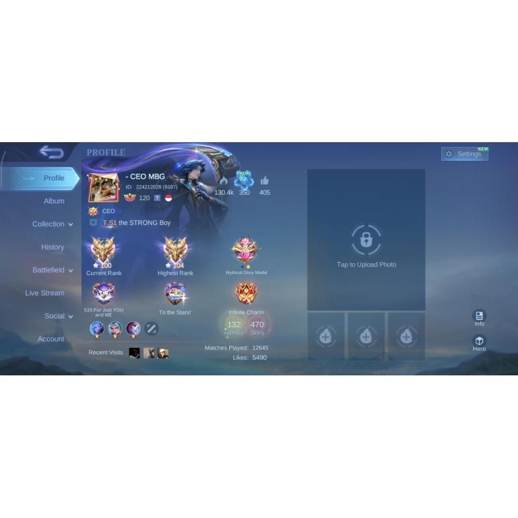 AKUN MOBILE LEGENDS