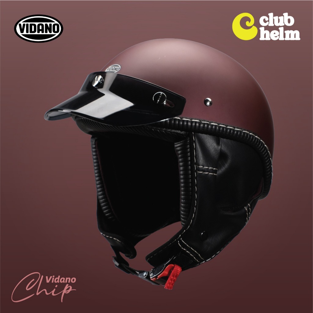 Helm Chip Dewasa Unisex Cowo Cewe Pria Wanita Classic Vidano Chip