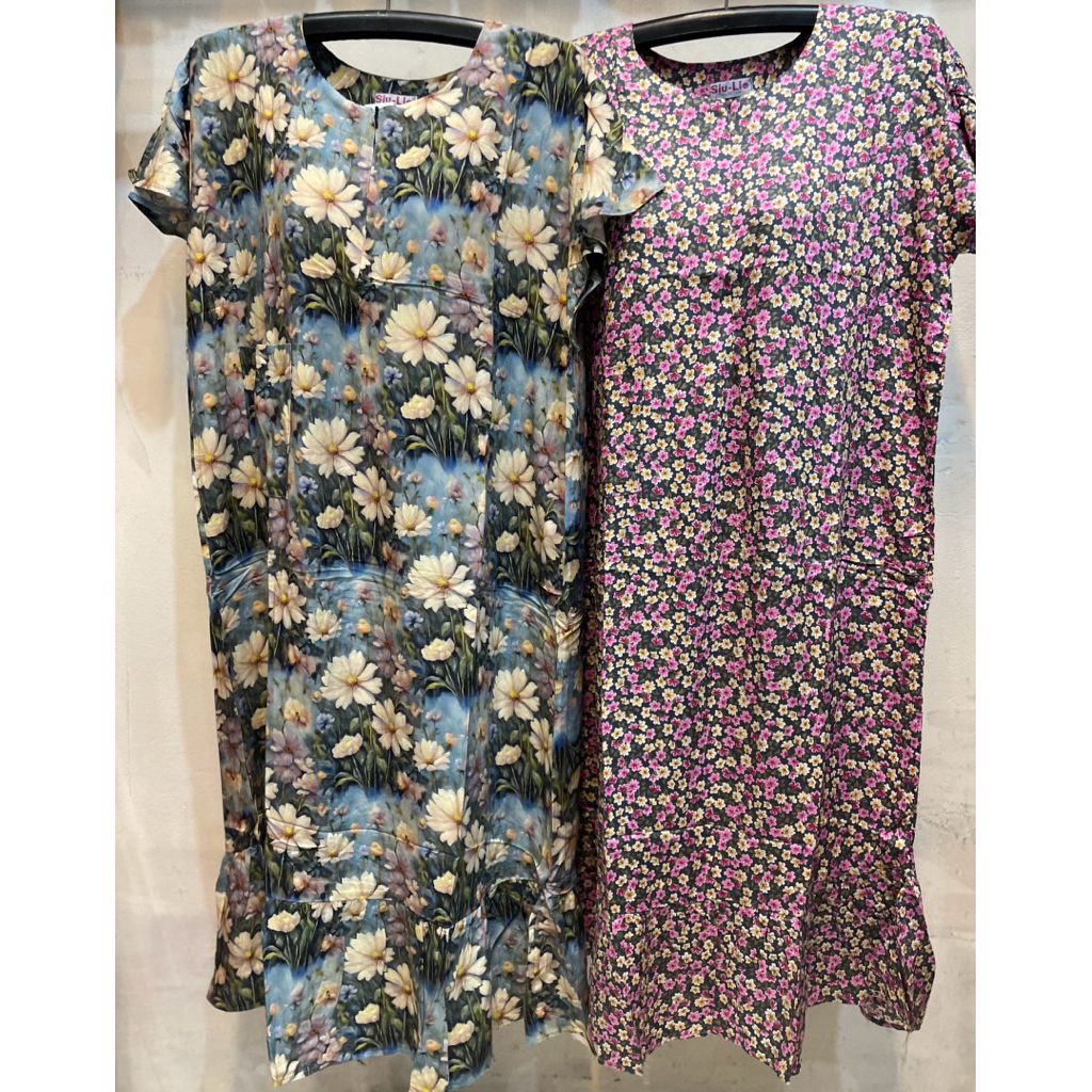 Siu Lie Daster Siu Lie Kerut andine LD 110/Baju tidur siu Lie Rayon Premium
