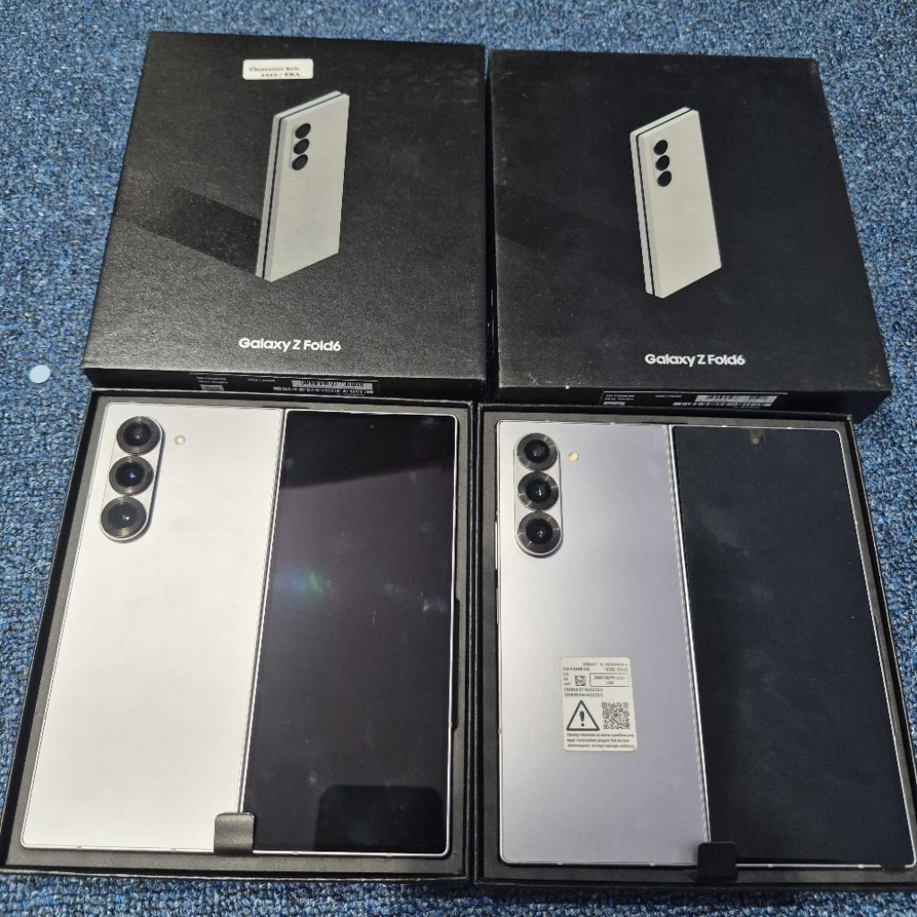 Samsung Galaxy Fold 6 12/256GB Second Garansi Resmi