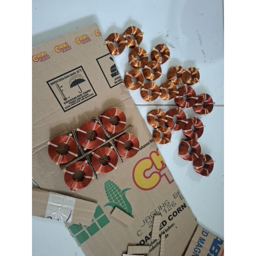 coil lilitan ceossover pasif 0,66mh 0,8mm