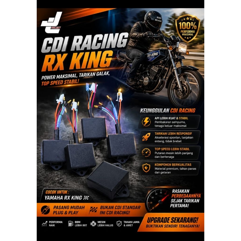 CDI RX KING RACING by LINER jahat joss