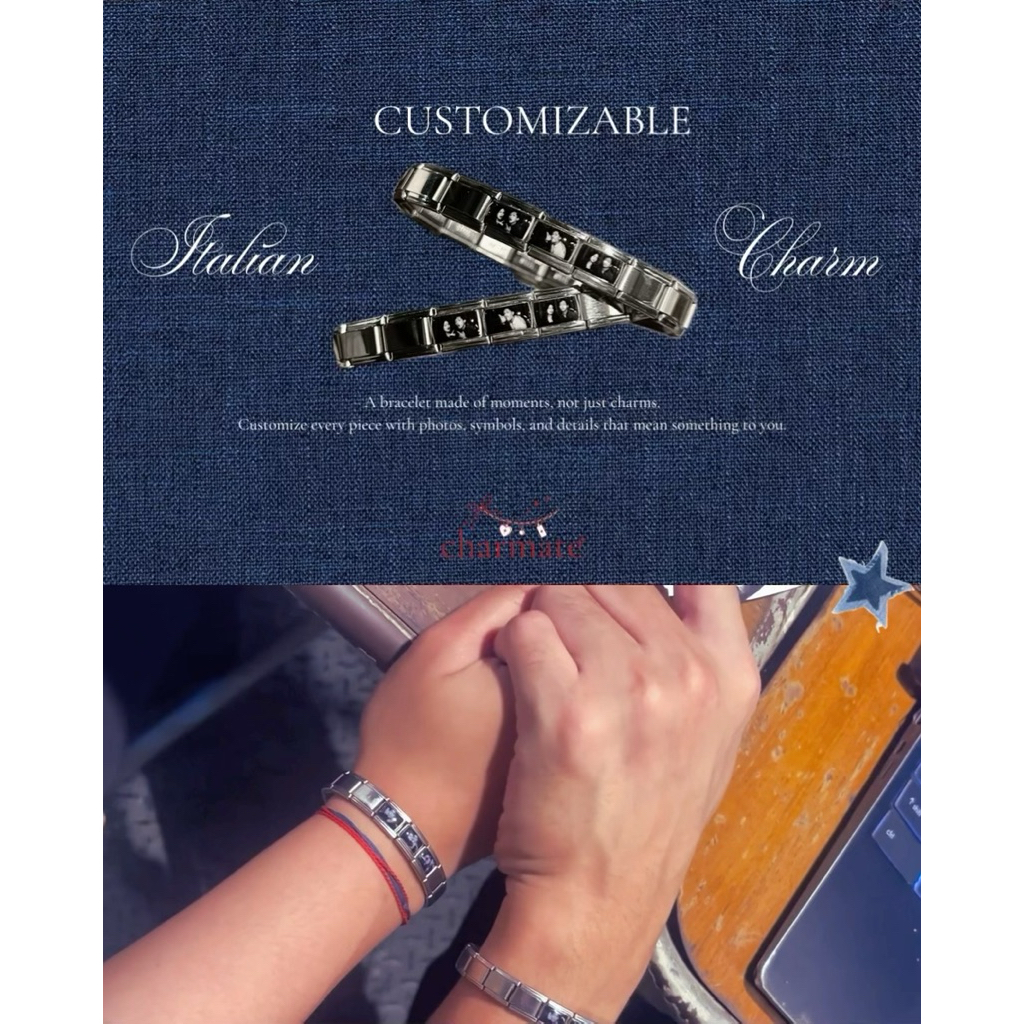 Custom Italian Charm Bracelet