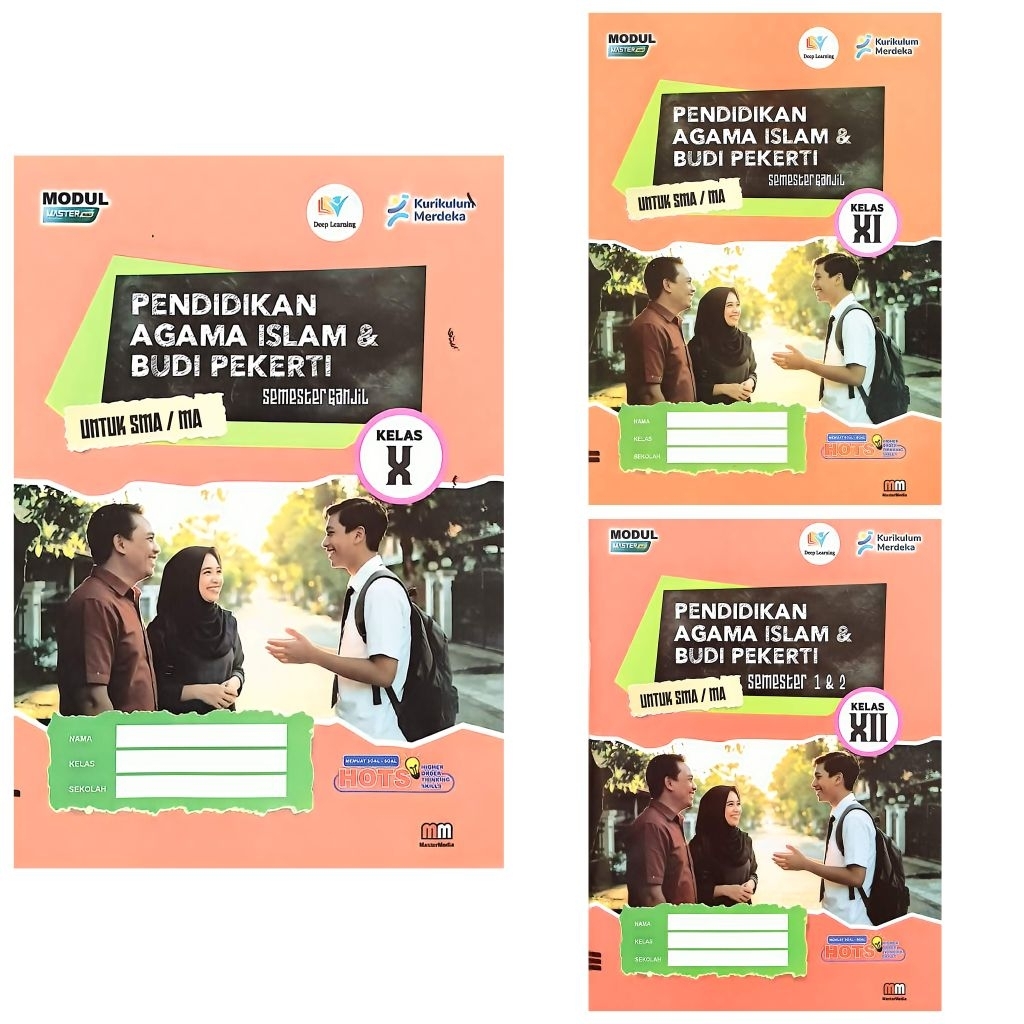 BUKU LKS MASTER SMA MA PAIBP PENDIDIKAN AGAMA ISLAM DAN BUDI PEKERTI KELAS 10 11 SEMESTER 1 GANJIL K