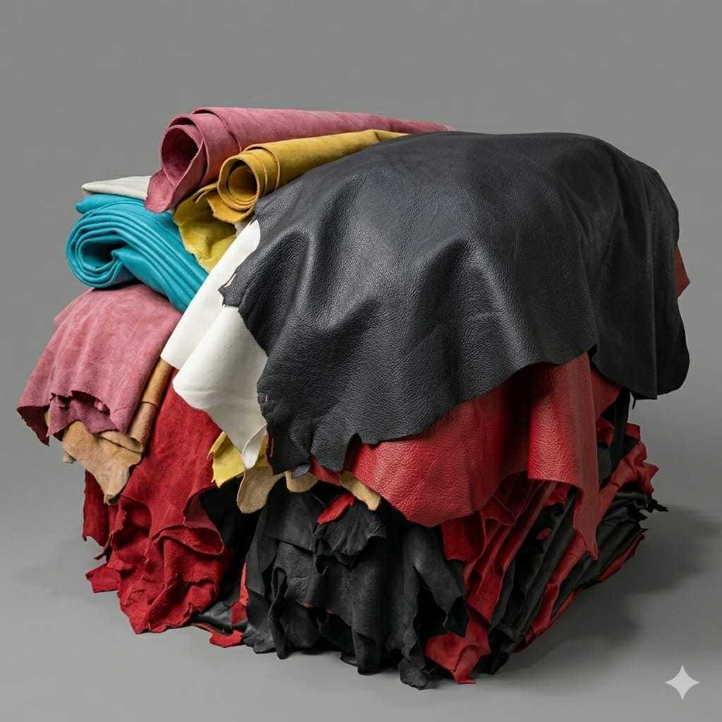 Kulit Domba Asli Lembaran Garut Premium - Bahan Jaket Tas Sepatu Kerajinan