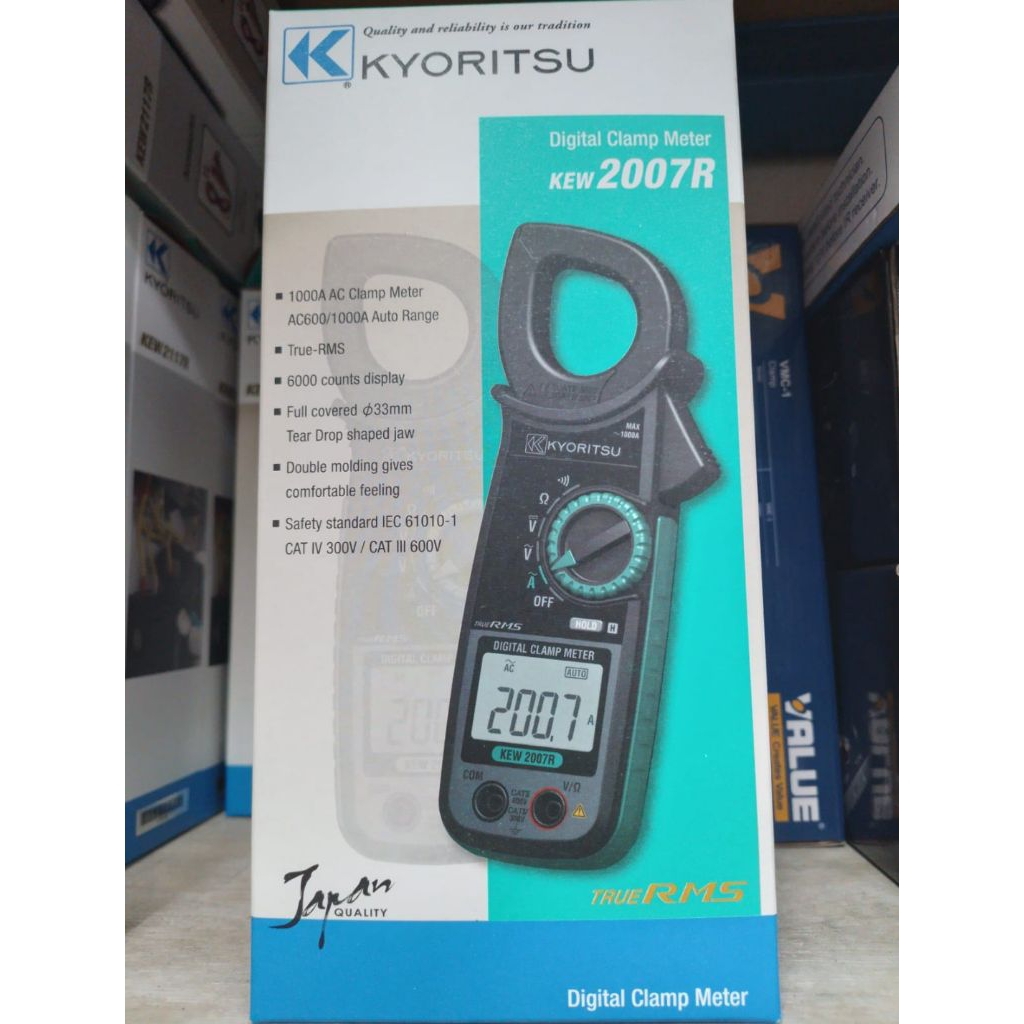 Tang Ampere Kyoritsu 2007r Digital Clamp Meter KEW 2007r KYORITSU