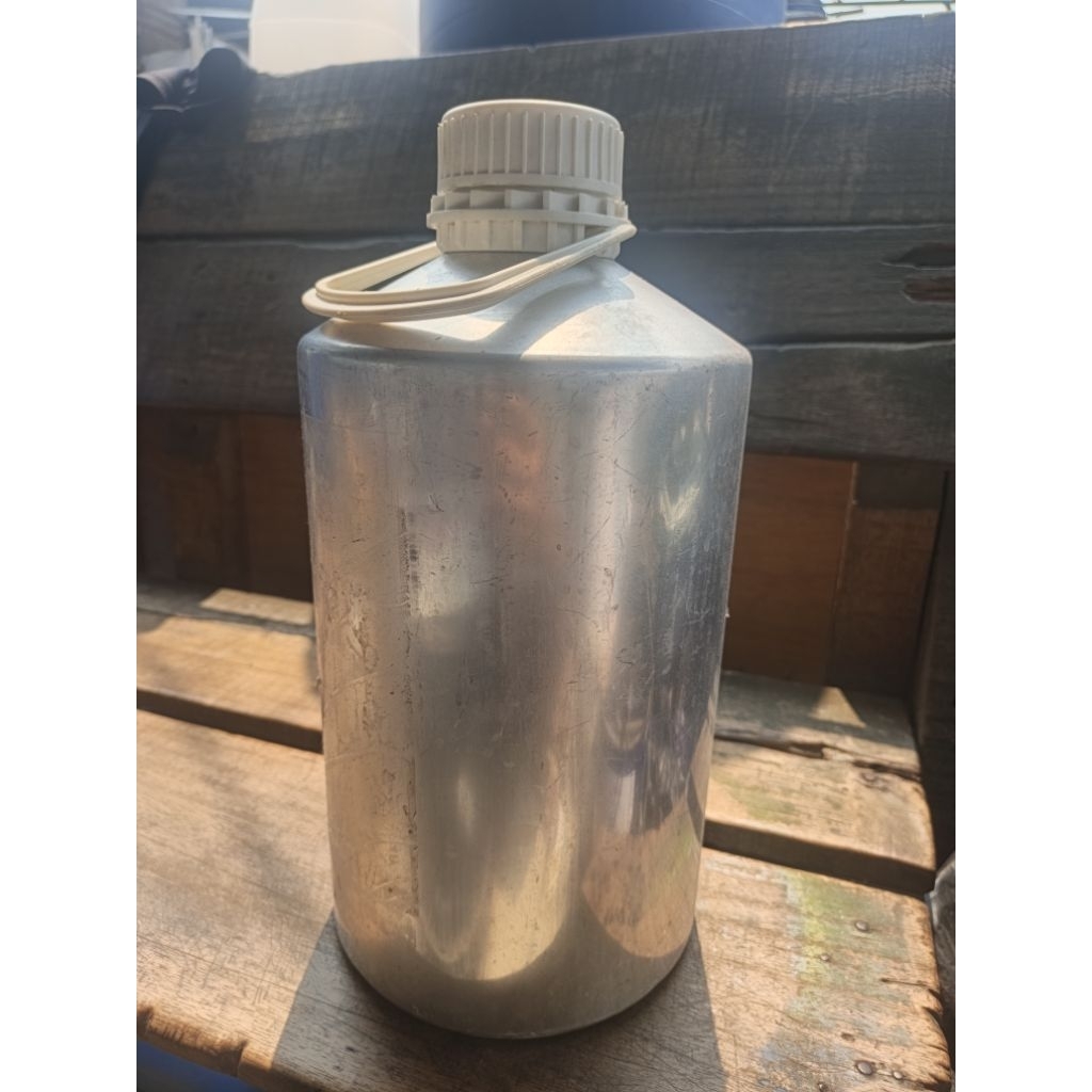 kaleng alumunium 5 liter / jerigen alumunium 5 liter