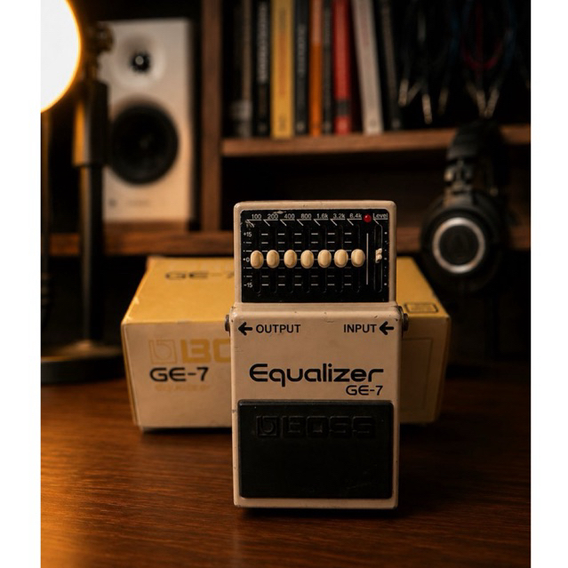 Efek Gitar Boss GE-7 Equalizer Second Fullset