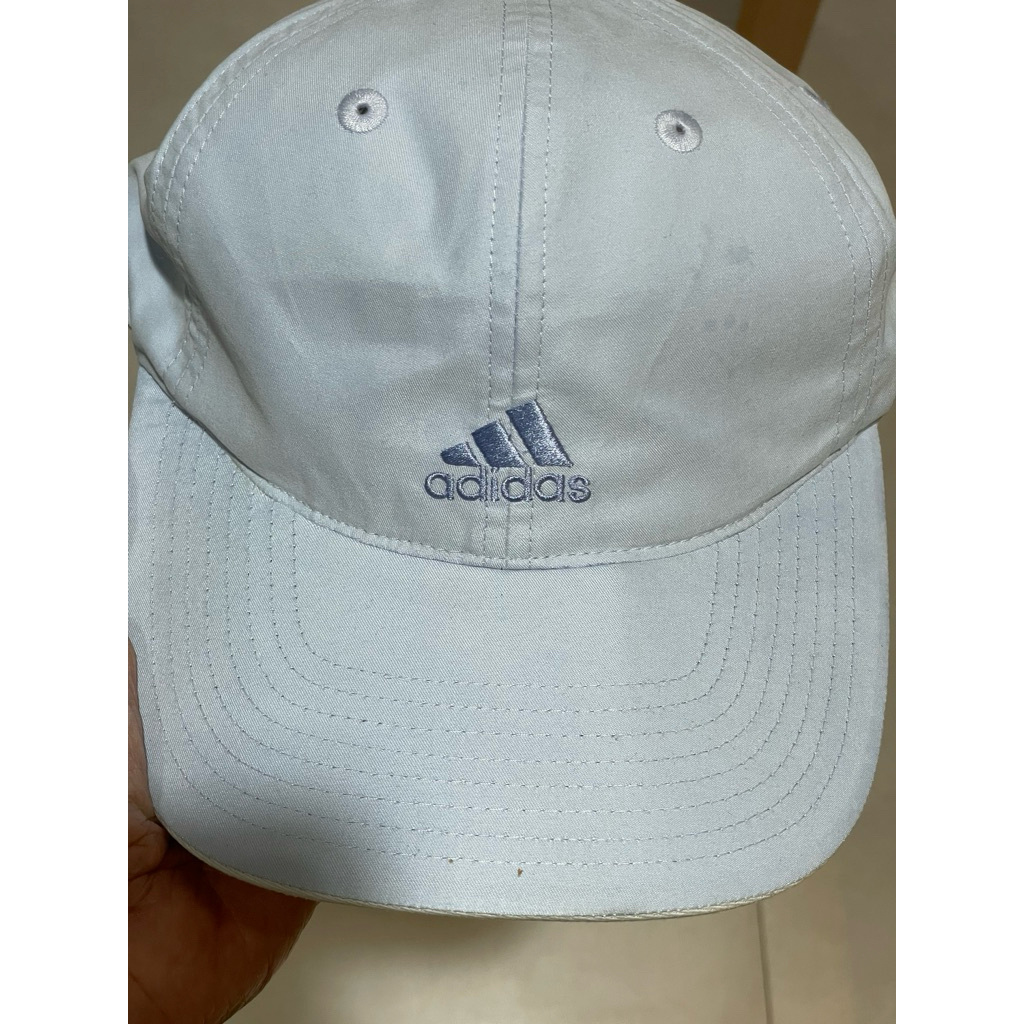 Topi Preloved ADIDAS Light Blue Cap Hat Adjustable