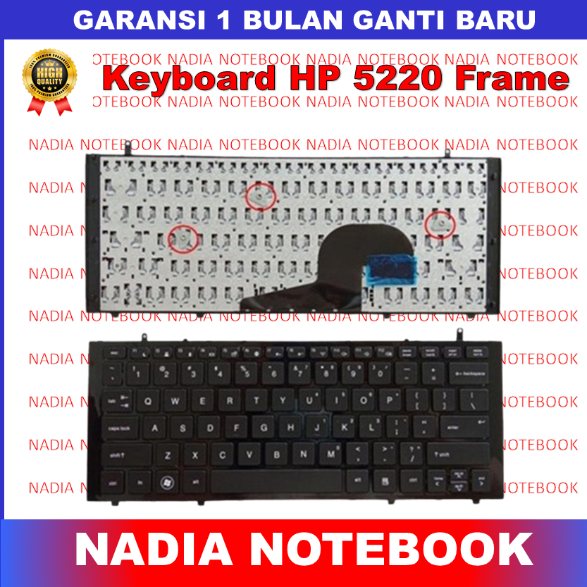 Keyboard HP Probook 5520 5520M 5220 5220M