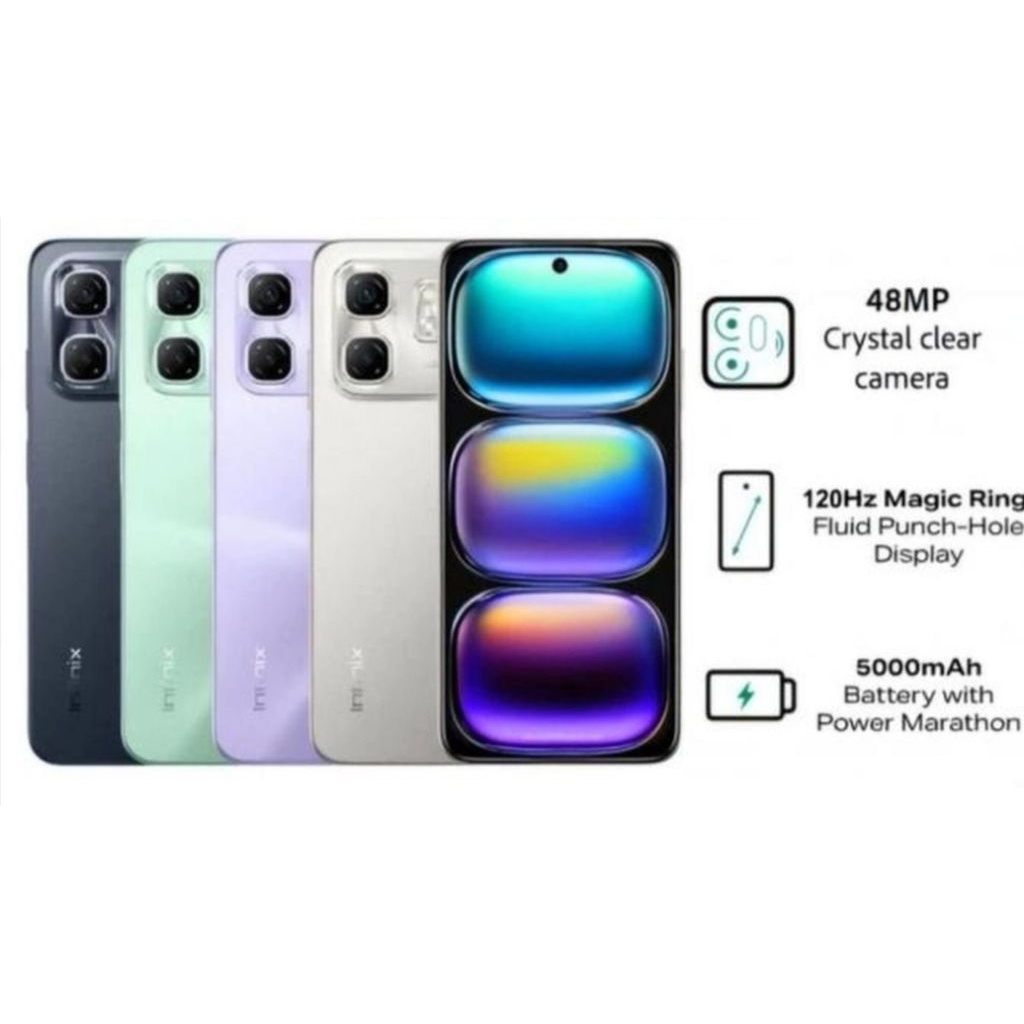 HP INFINIX HOT 50I 6/128 GB - INFINIX HOT 50I RAM 6GB ROM 128GB GARANSI RESMI