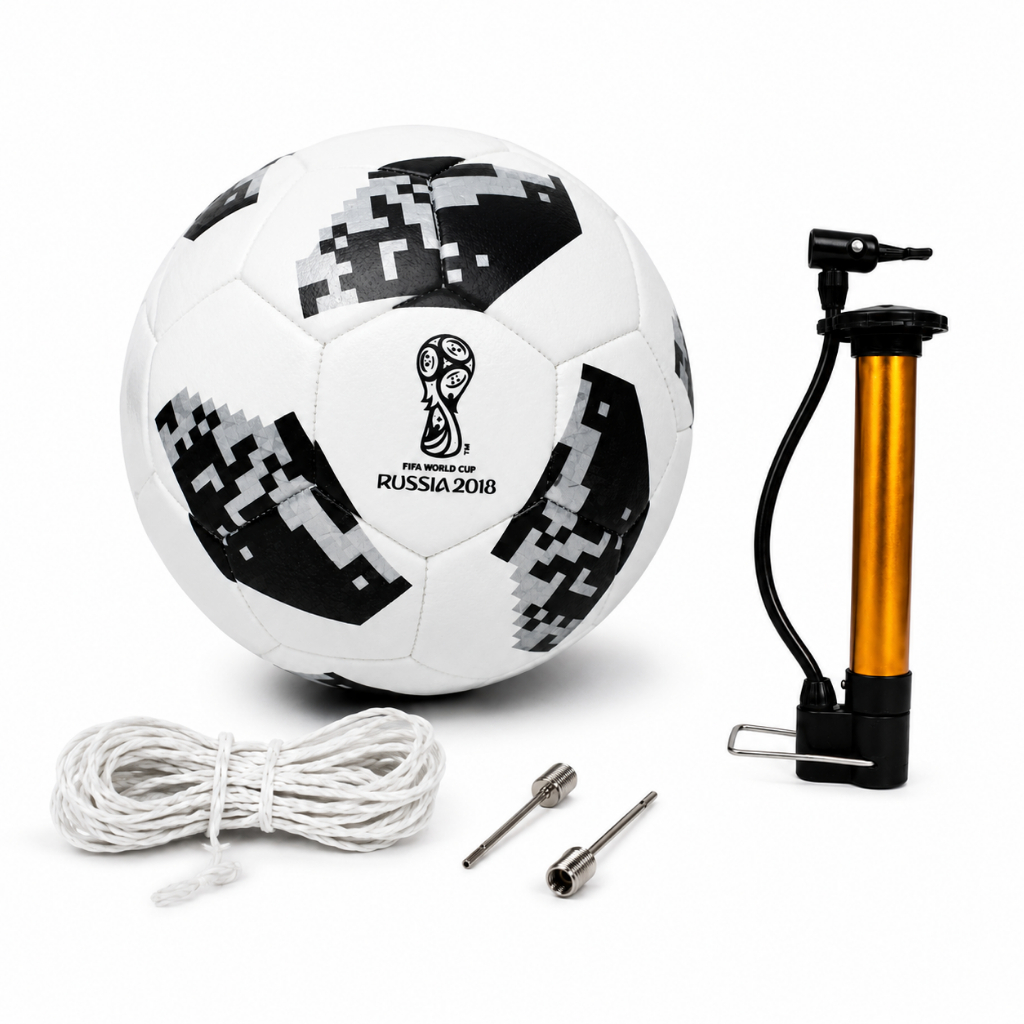 Bola Sepak TELSTAR 18 World Cup Size 5 Berkualitas Bahan Tebal Tahan Lama Cocok Turnamen